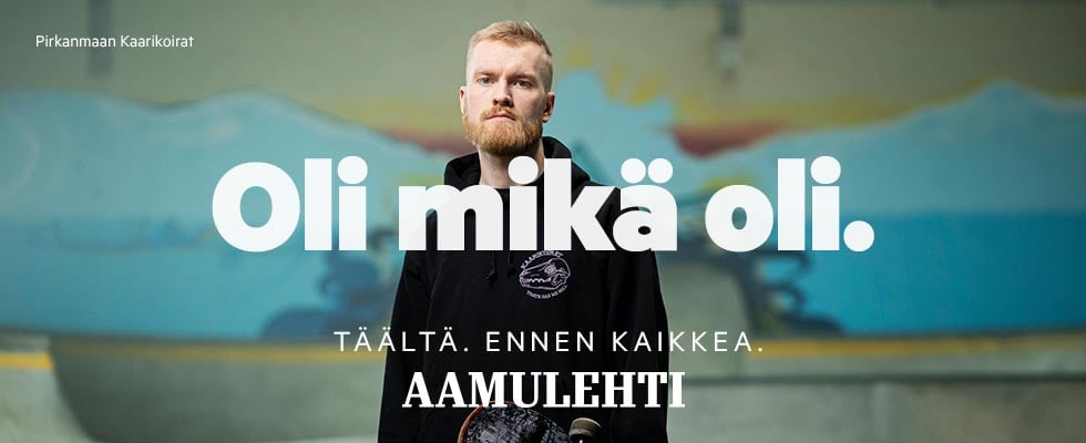 Aamulehti brändikampanja Kaarikoirat